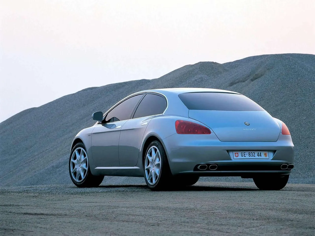 Alfa Romeo Visconti Concept ItalDesign (2004) - Rear Three-Quarter