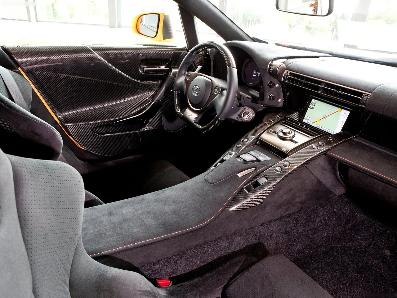 Lexus LFA Nurburgring Package (2012) – interiér