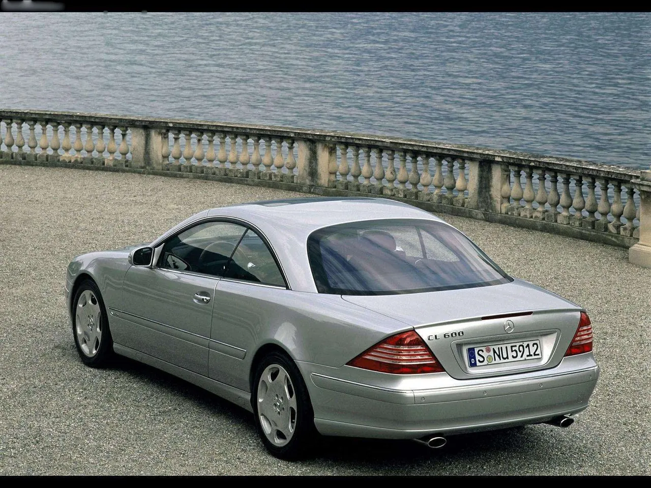 Mercedes-Benz CL600 (2003) - Rear Three-Quarter
