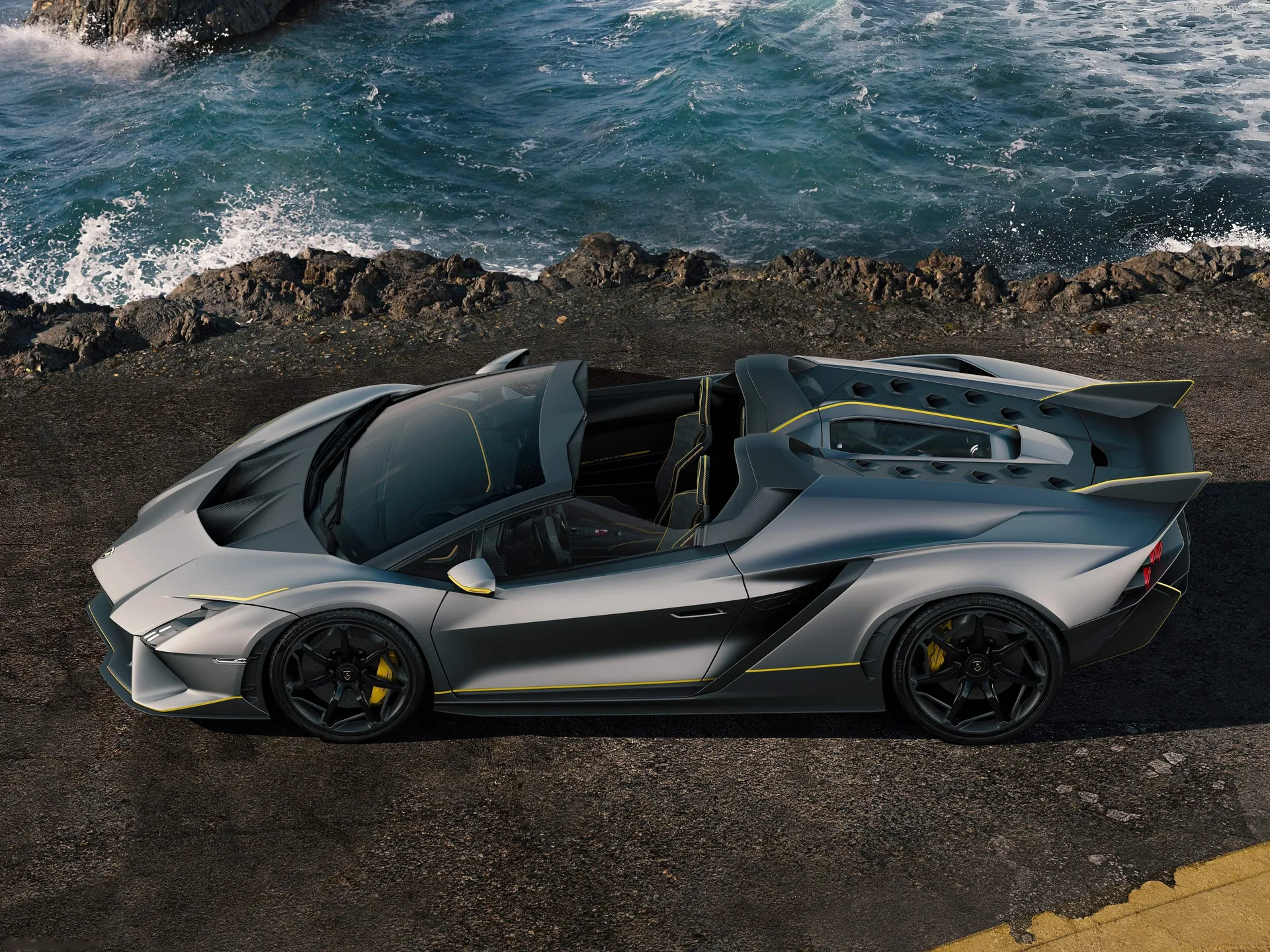Lamborghini Autentica (2023) - Side Profile