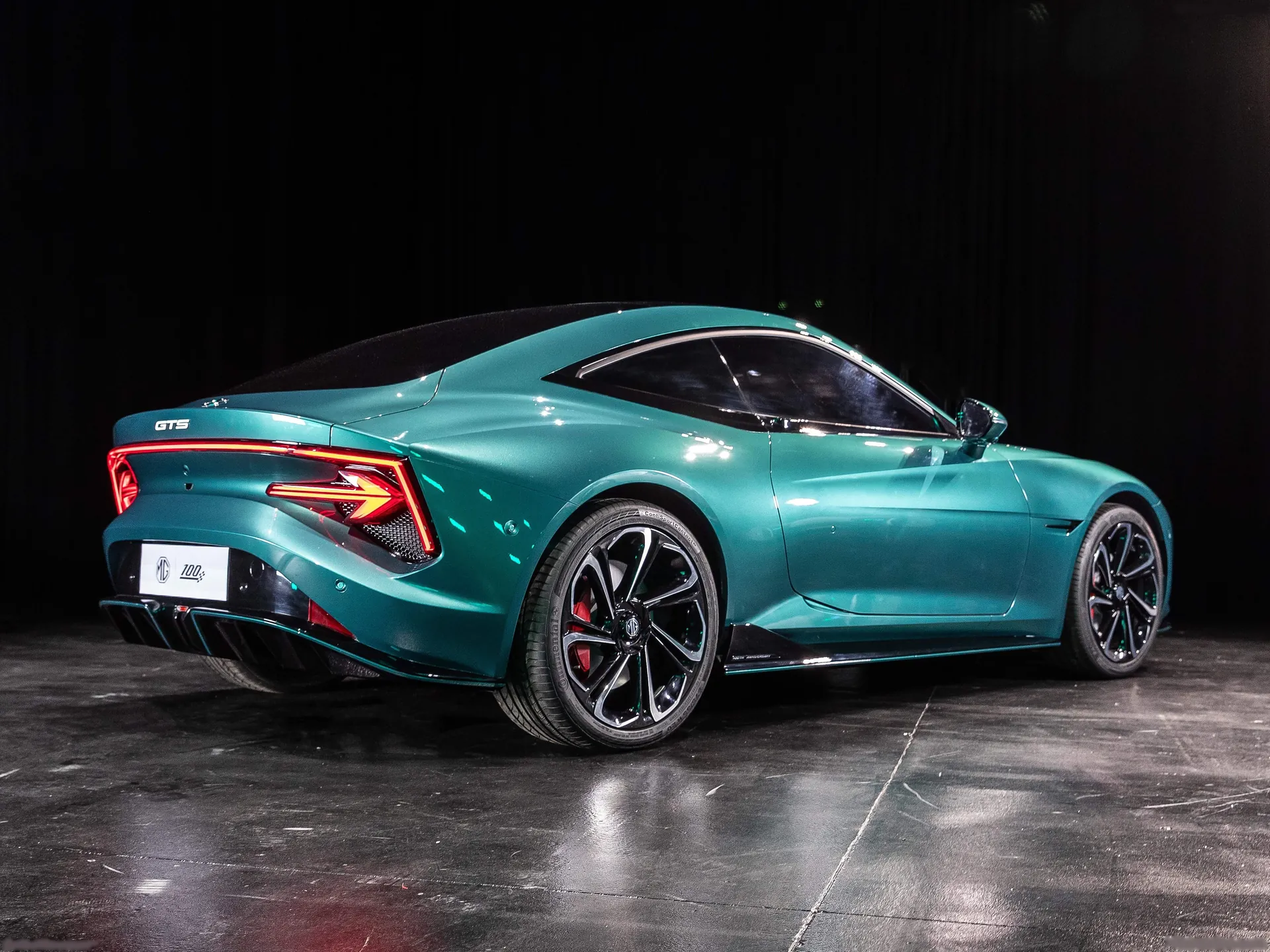 MG Cyber GTS Concept (2024) – zadní tříčtvrteční pohled
