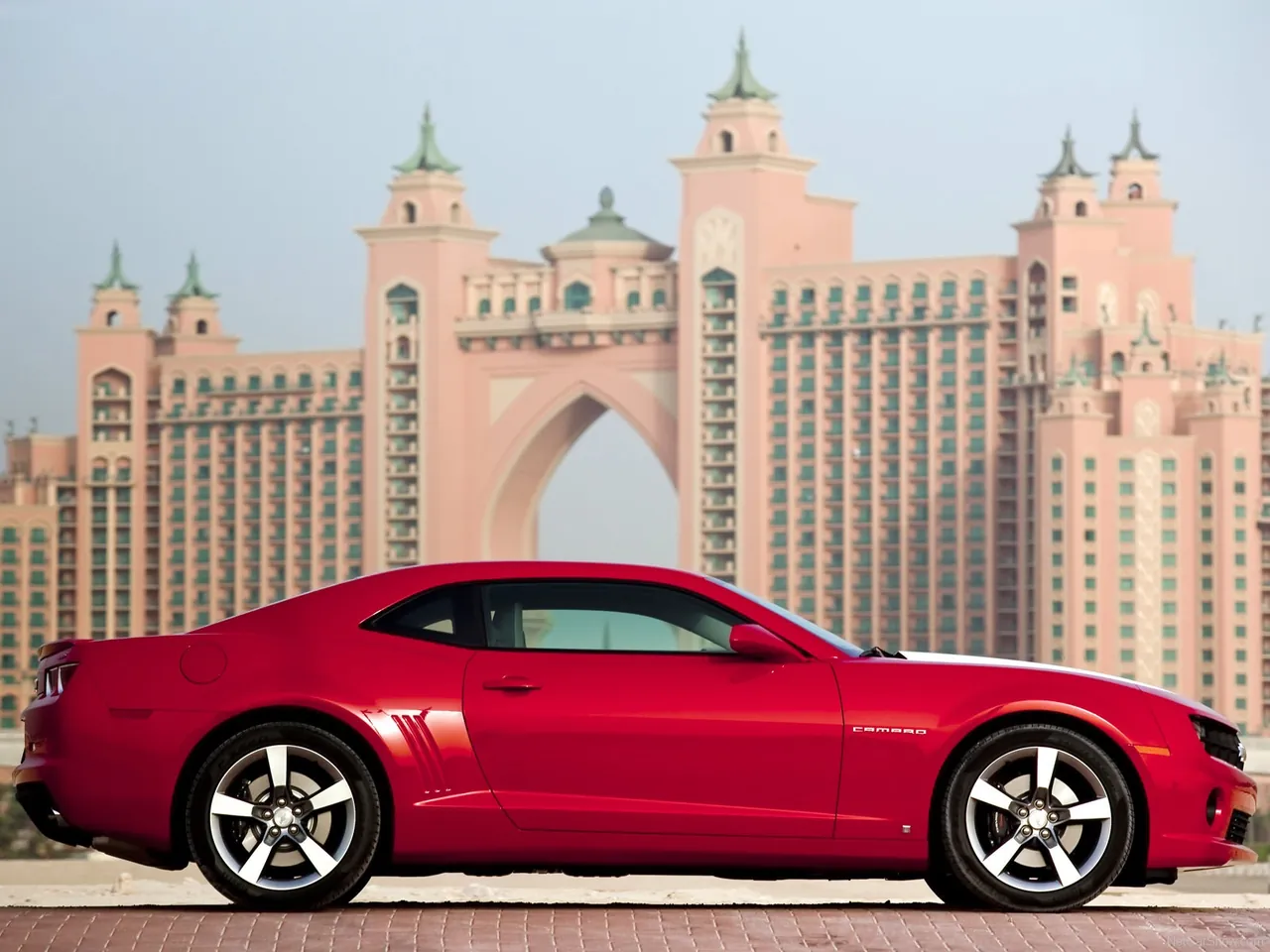 Chevrolet Camaro SS (2010) – boční profil