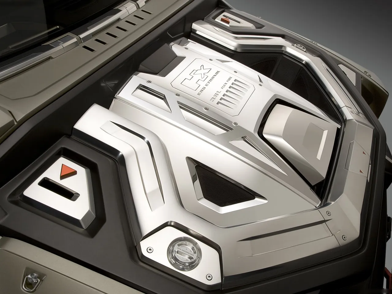 Hummer HX Concept (2008) – motorový prostor