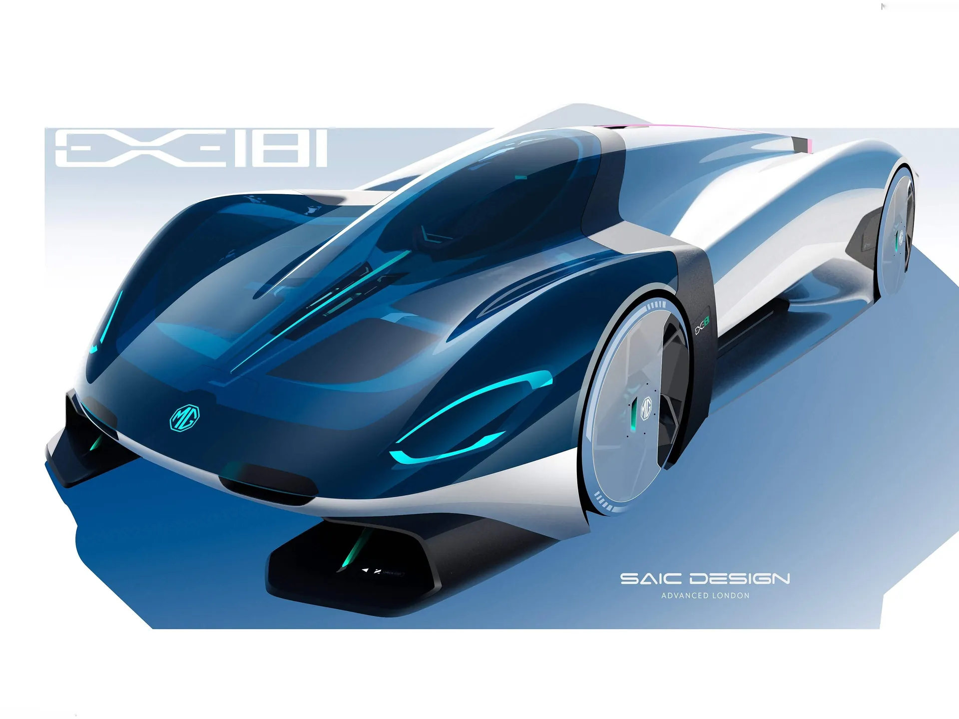 MG EXE181 Concept (2024) – designové skici