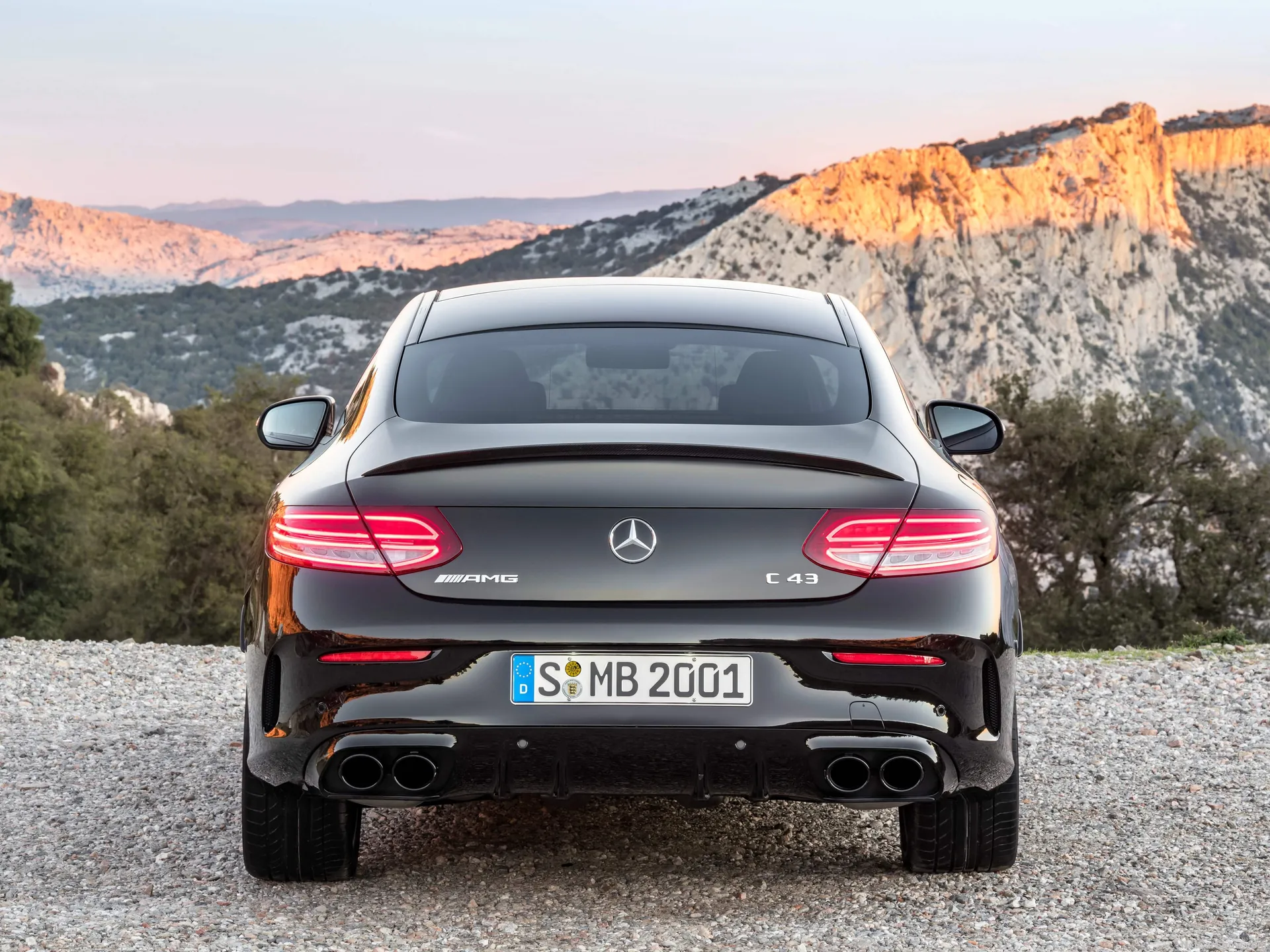Mercedes-Benz C43 AMG Coupe (2019) – zezadu