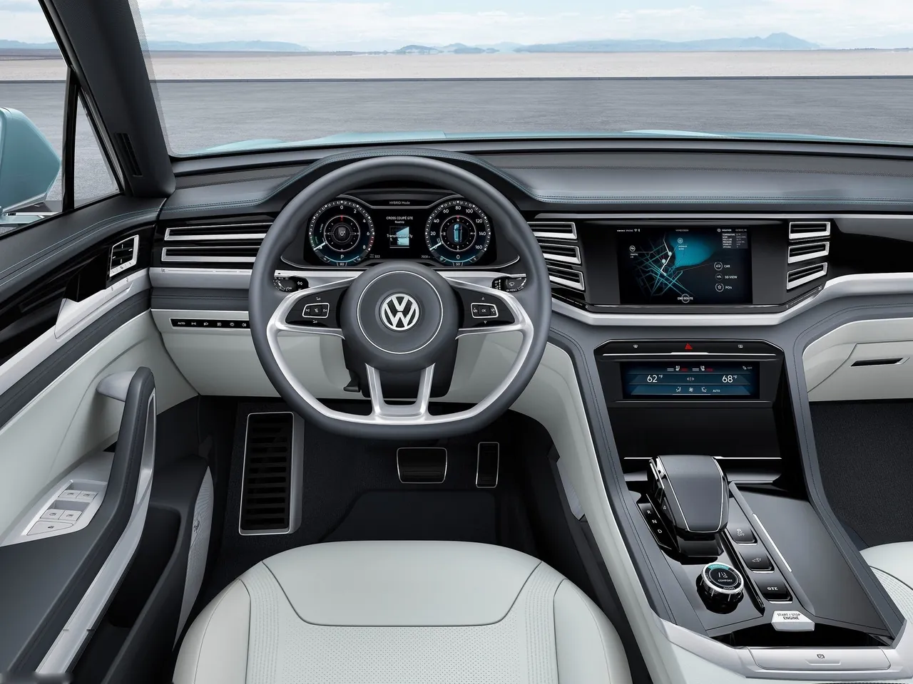 Volkswagen Cross Coupe GTE Concept (2015) – interiér