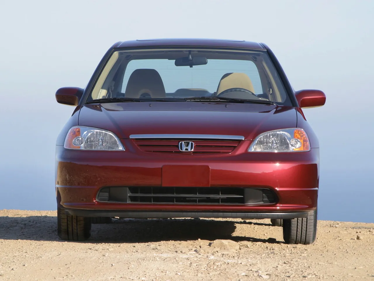 Honda Civic Sedan (2003) – zepředu