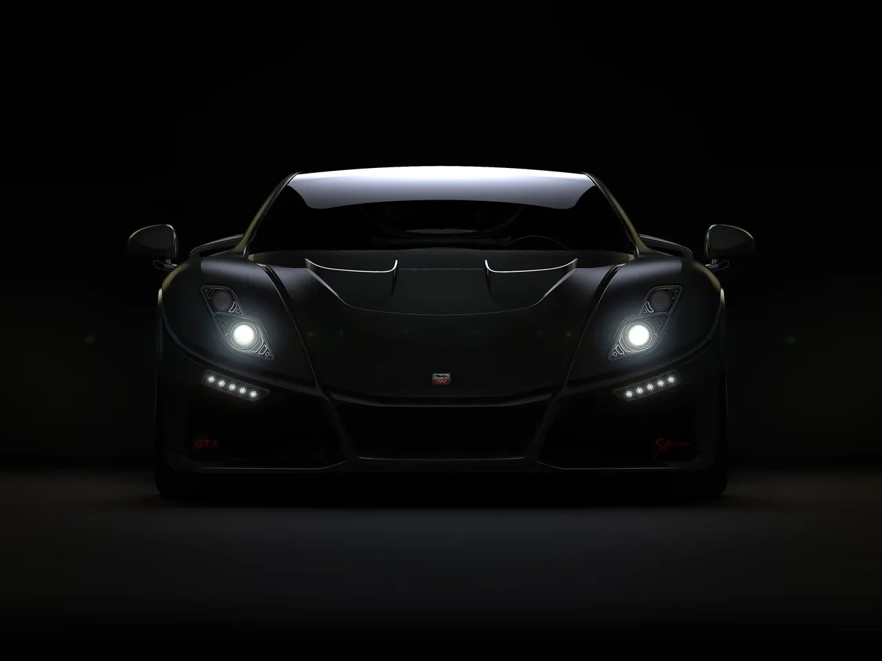 GTA Spano (2015) – zepředu