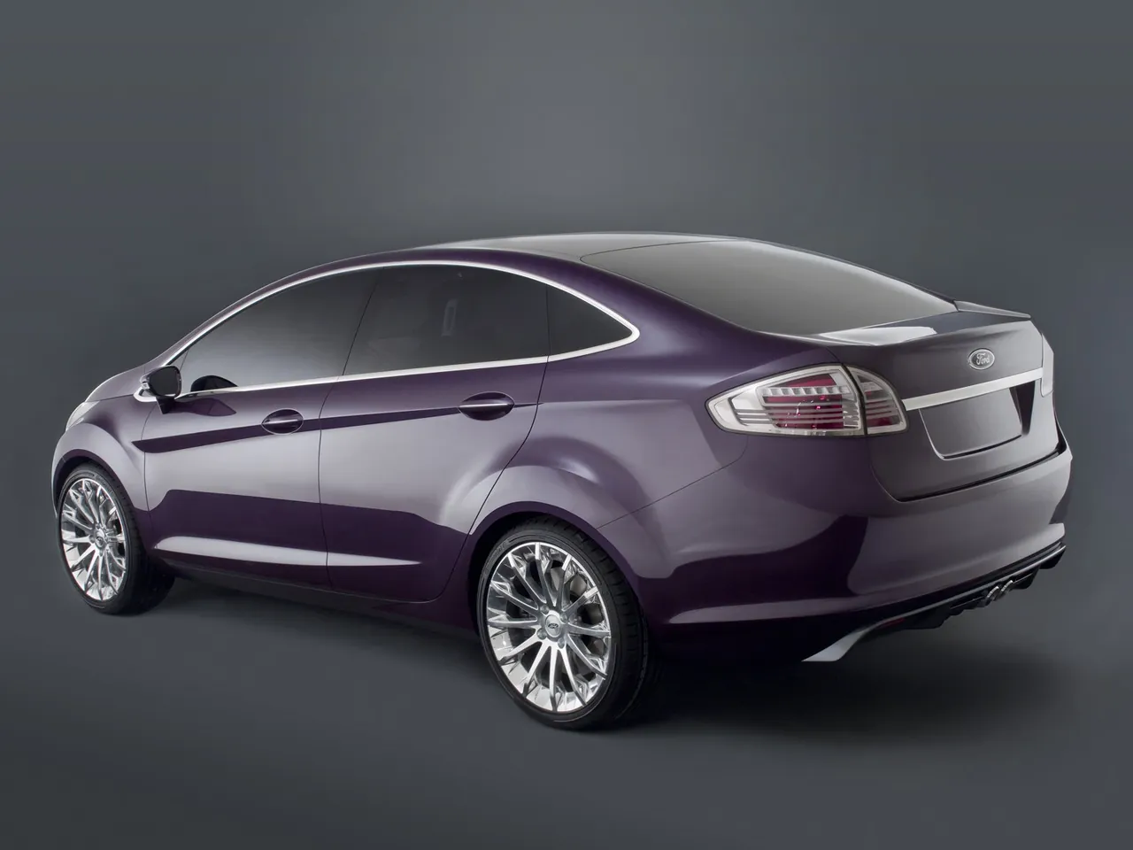 Ford Verve 5-door Concept (2007) – zadní tříčtvrteční pohled