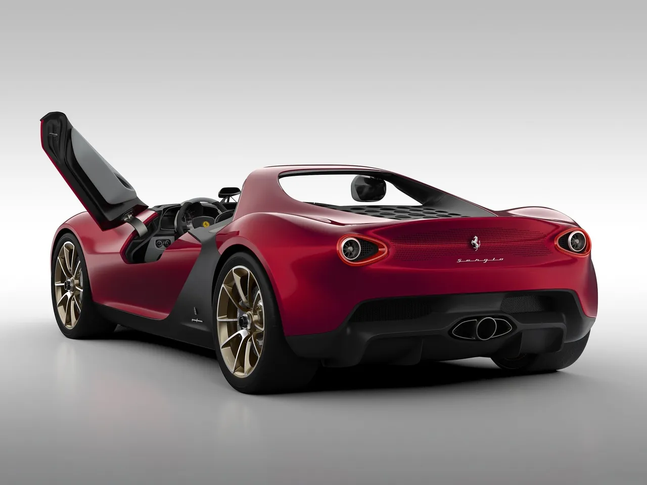 Ferrari Sergio Concept (2013) - Rear Three-Quarter