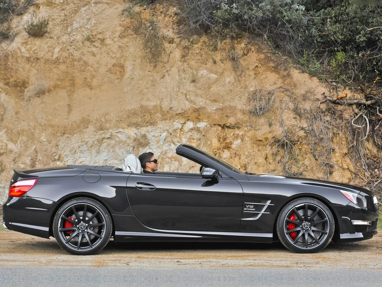 Mercedes-Benz SL65 AMG (2013) – boční profil