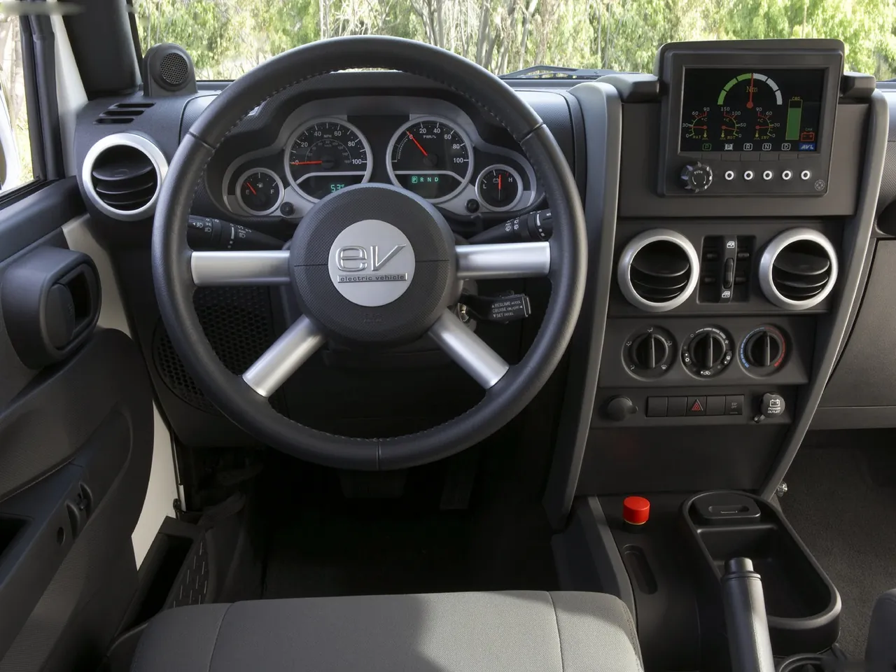 Jeep EV Concept (2008) – interiér