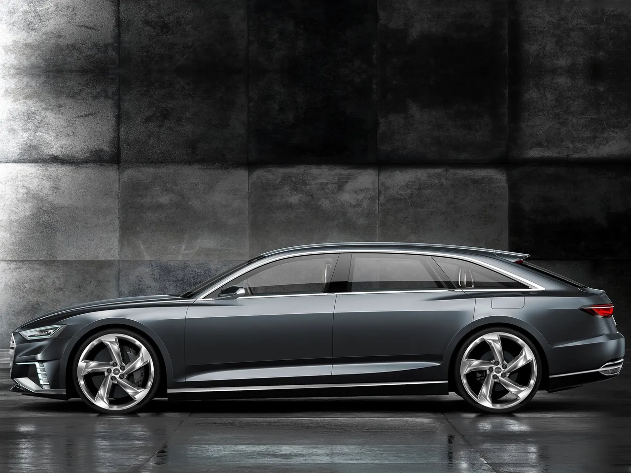 Audi Prologue Avant Concept (2015) – boční profil