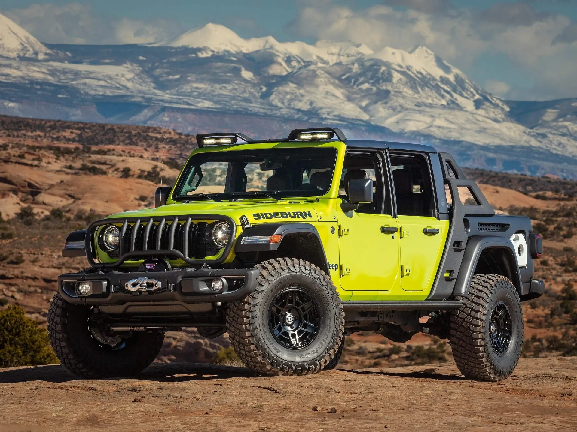 Jeep Gladiator Sideburn Concept (2023)