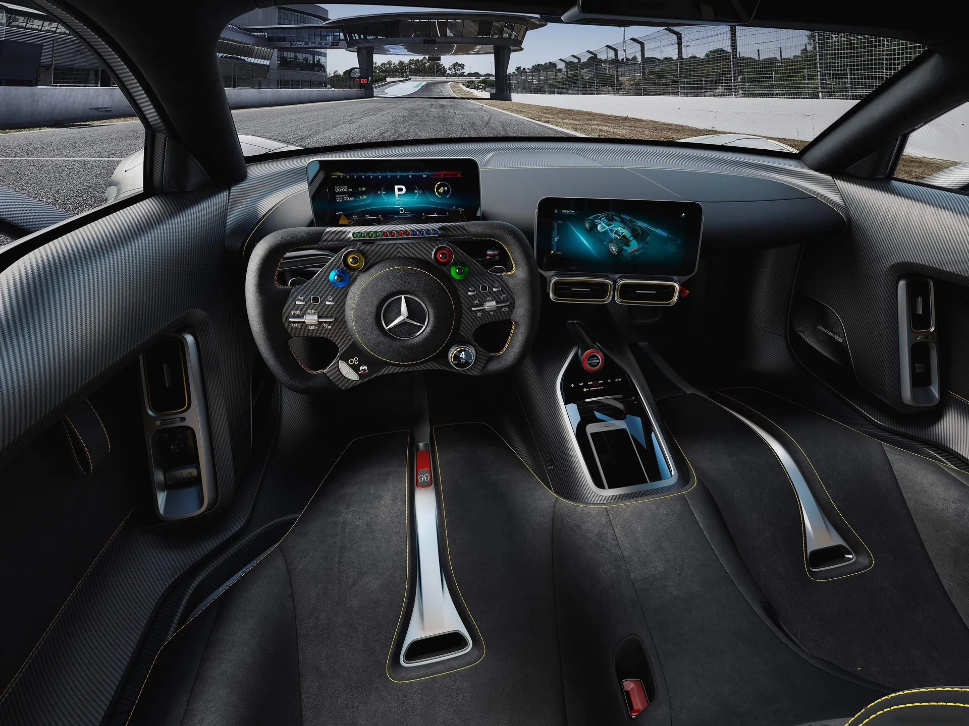 Mercedes-Benz AMG Project ONE Concept (2017) – interiér