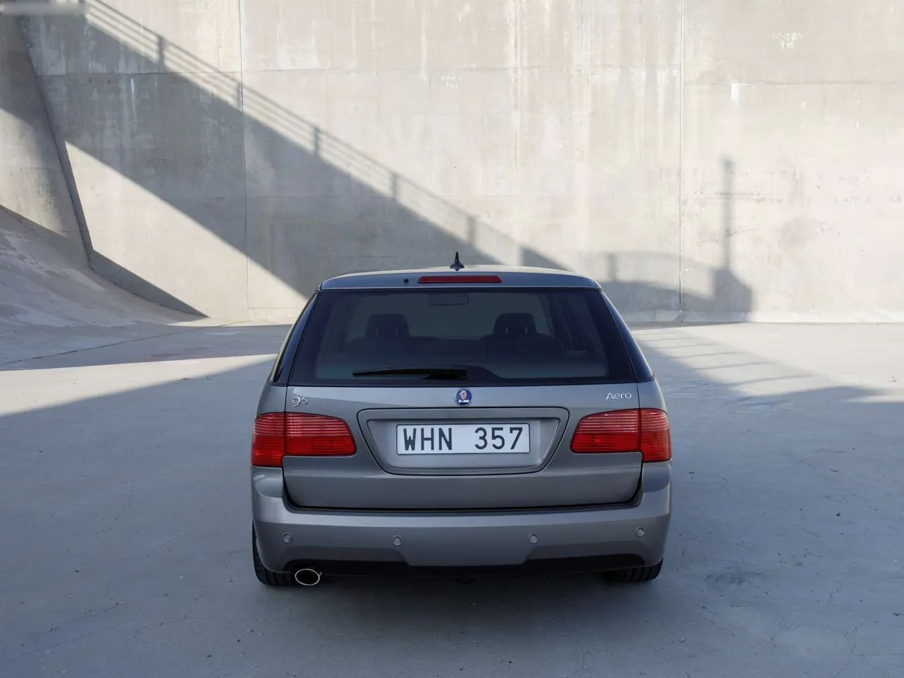 Saab 9-5 SportCombi (2006) – zezadu