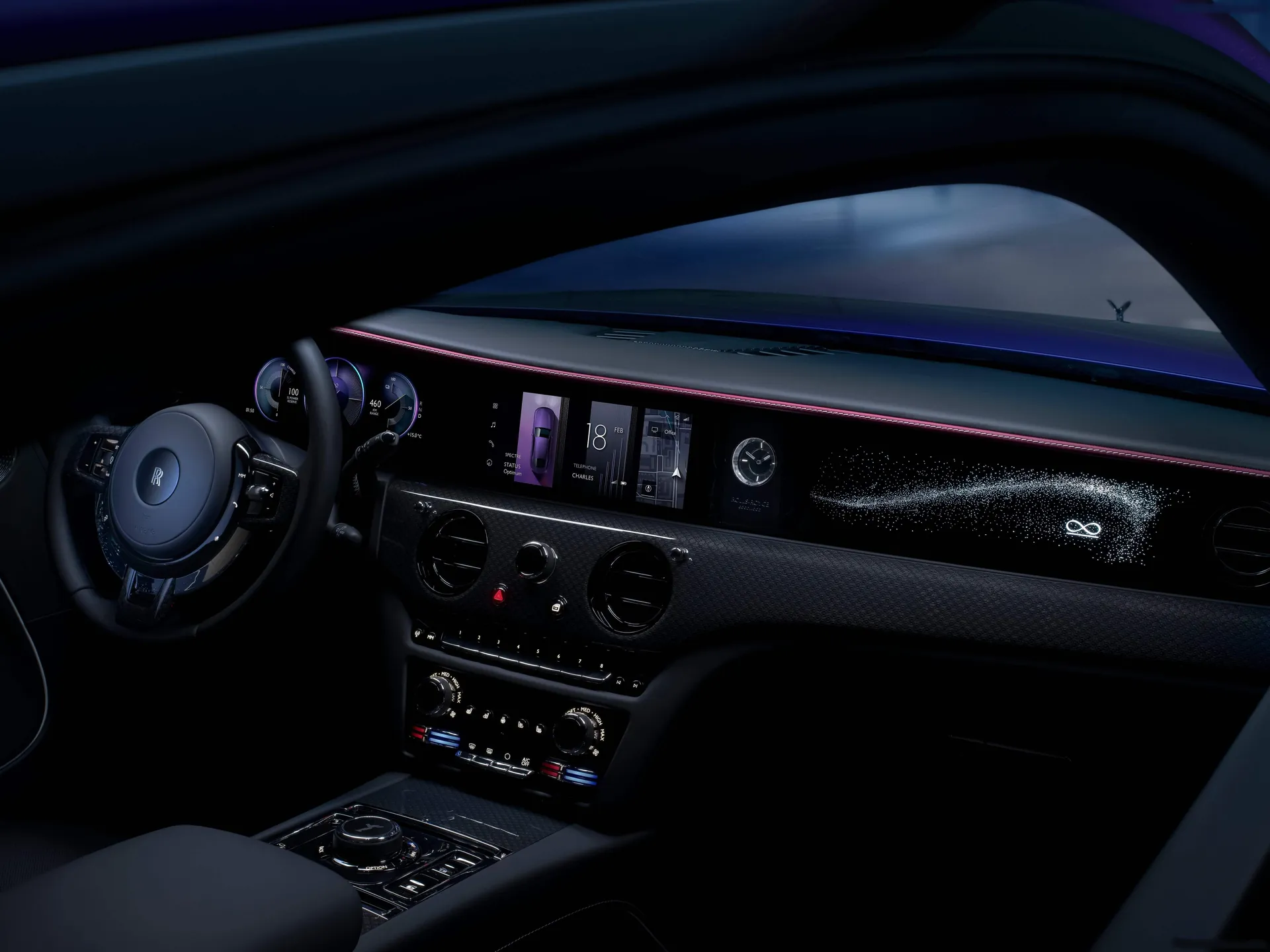 Rolls-Royce Spectre Black Badge (2026) – interiér