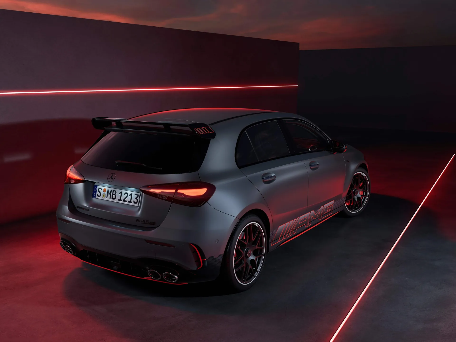 Mercedes-Benz A45 S AMG 4Matic (2023) - Rear Three-Quarter