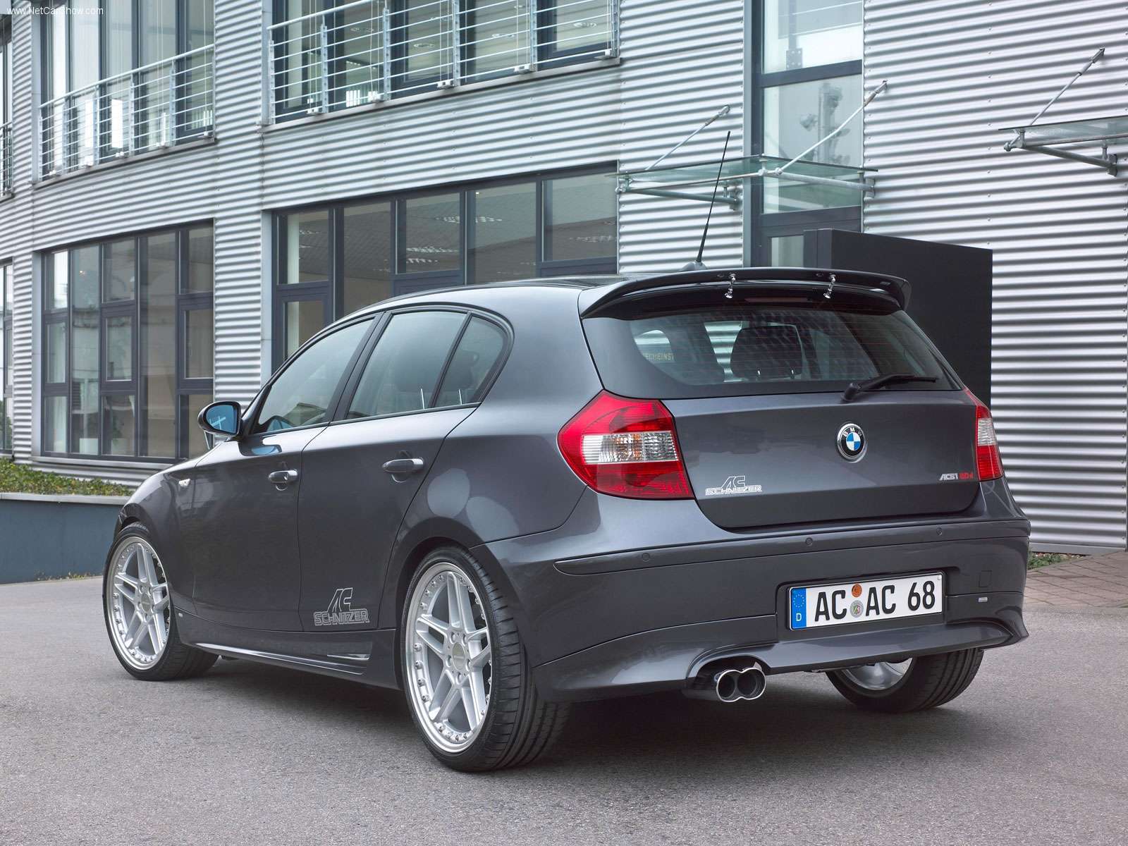 AC Schnitzer ACS1 1Series E87 (2005) – zadní tříčtvrteční pohled