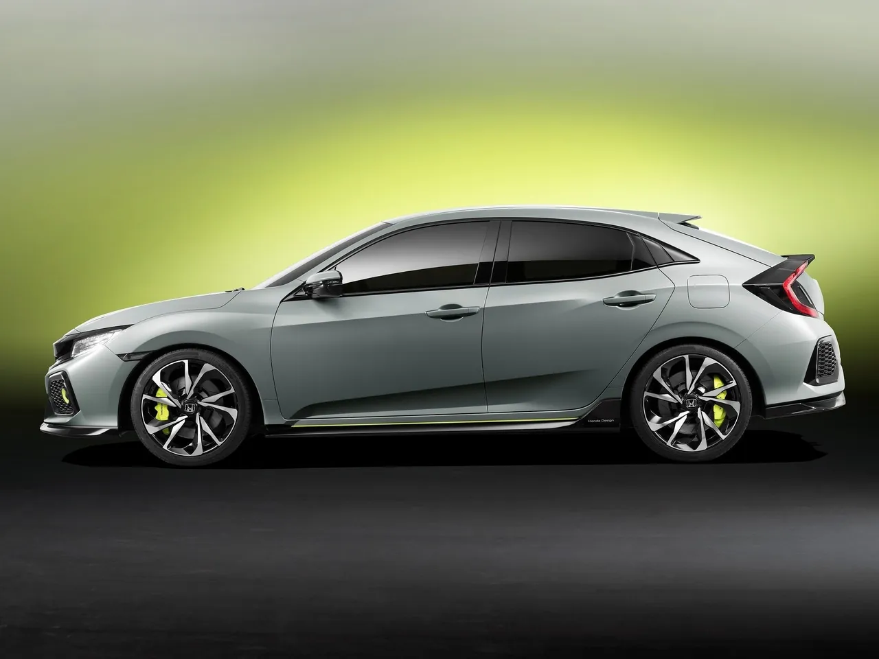 Honda Civic Hatchback Concept (2016) – boční profil