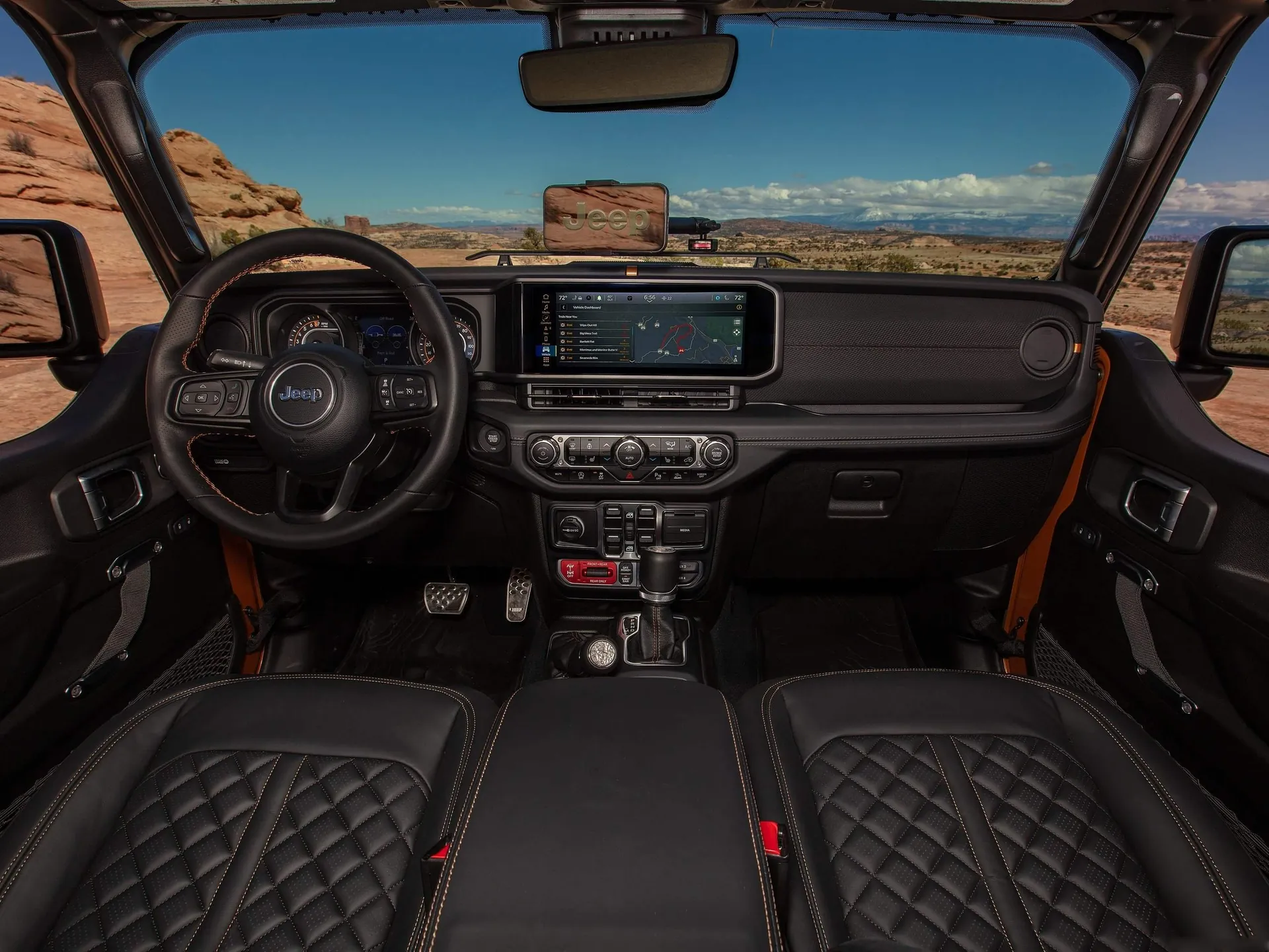Jeep Gladiator Rubicon High Top Concept (2024) - Interior