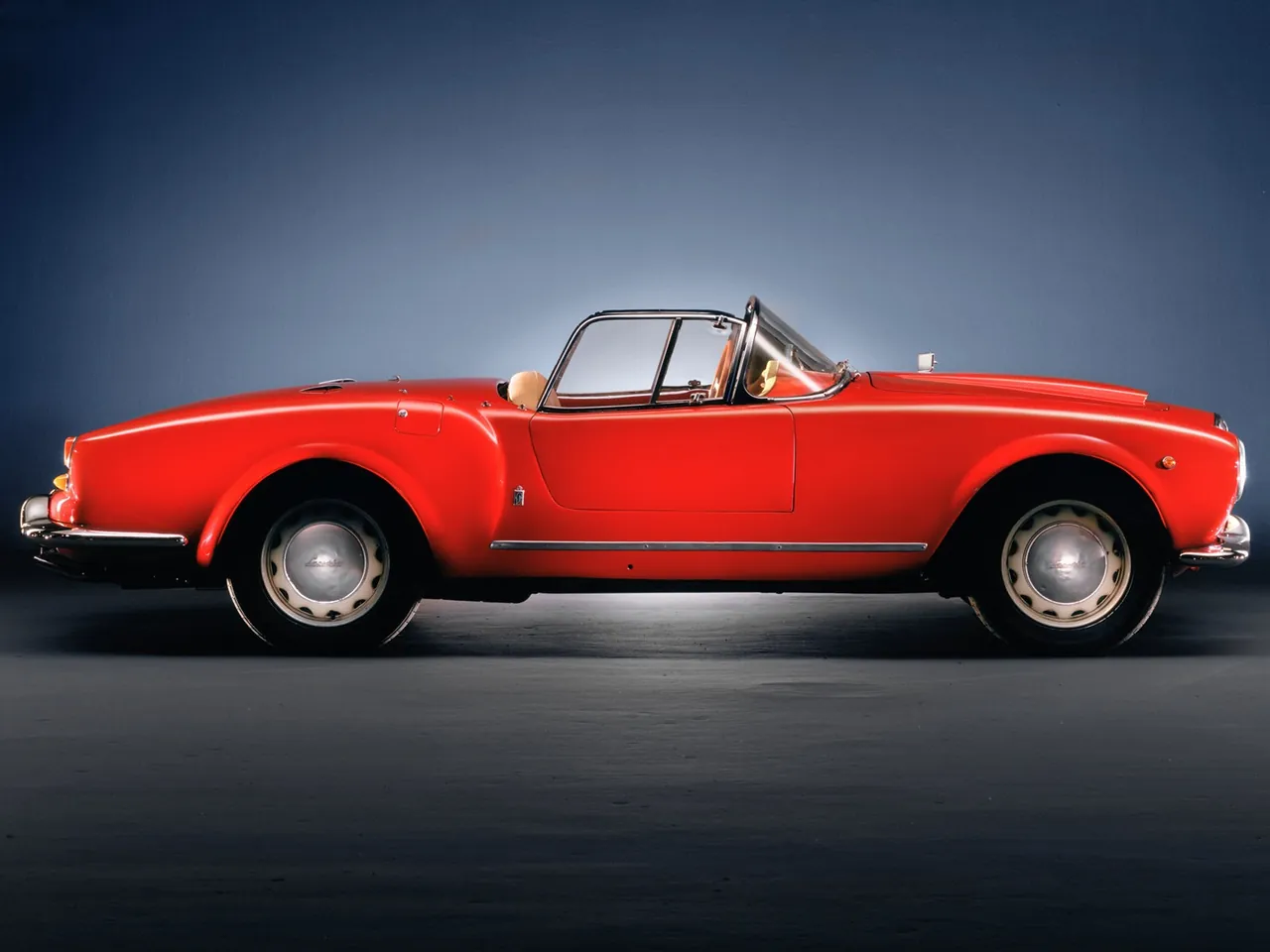 Lancia Aurelia B 24 (1956) – boční profil