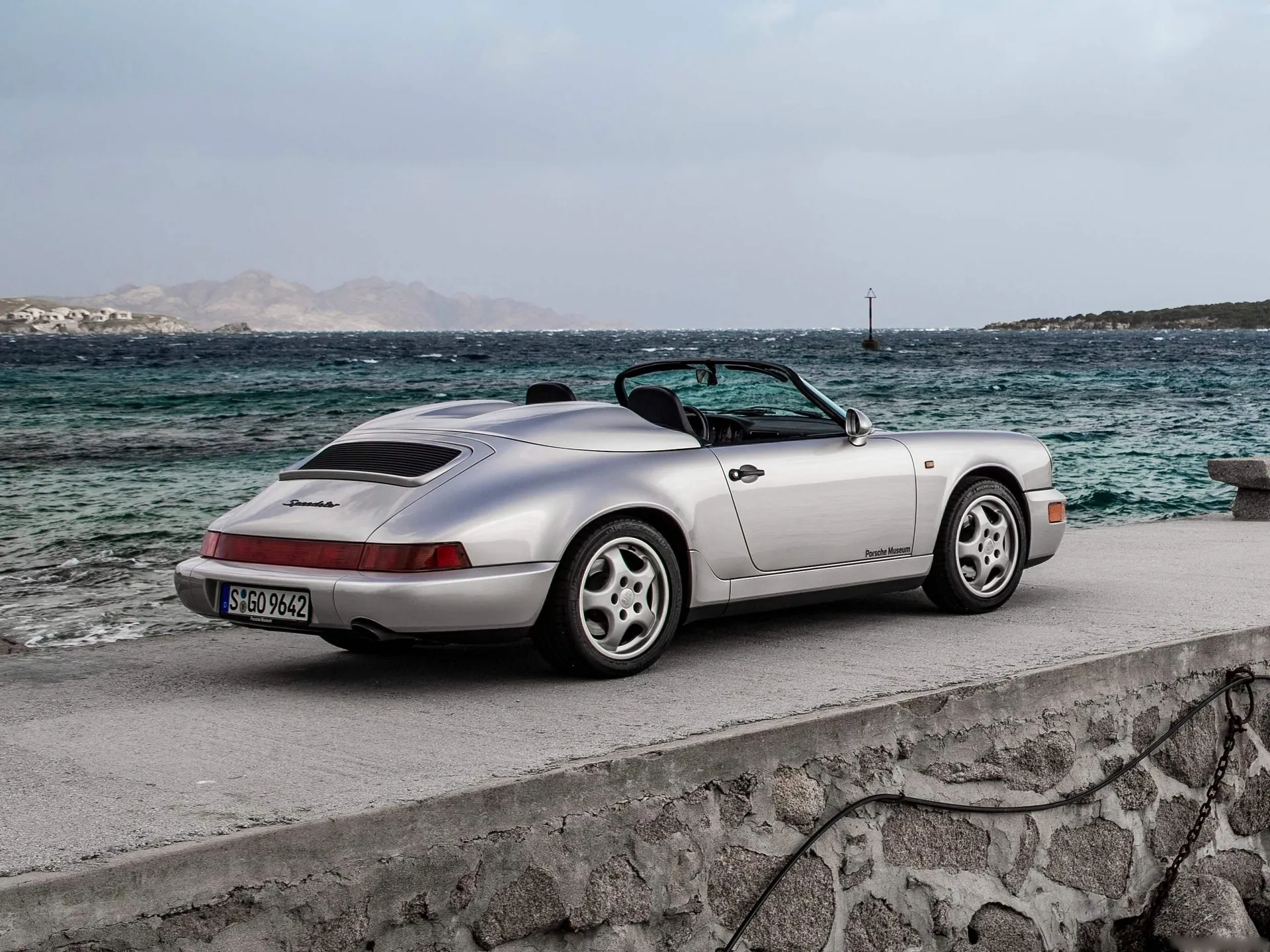 Porsche 964 Speedster (1993) - Rear Three-Quarter