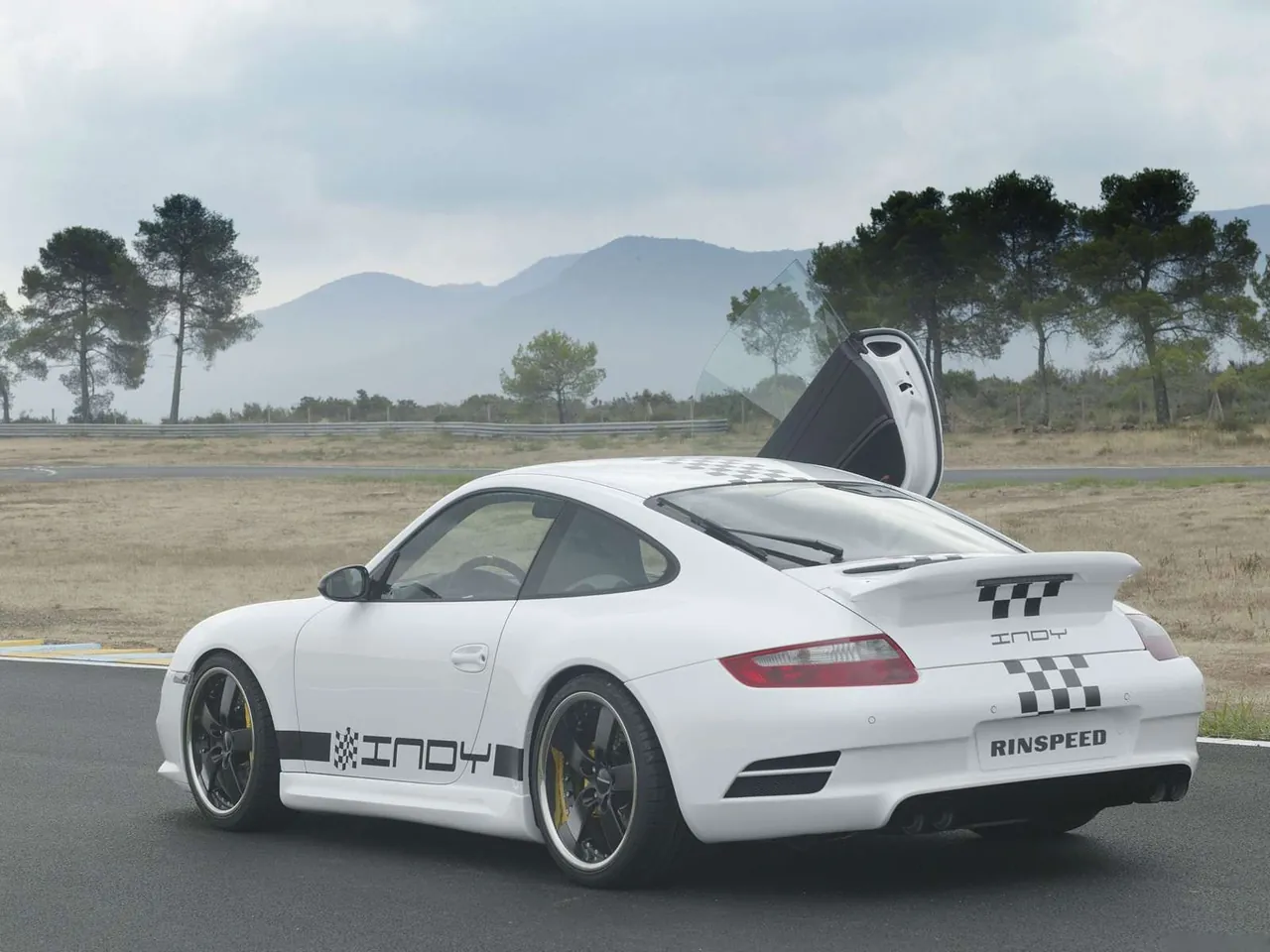 Rinspeed Porsche Indy 997 Carrera S (2005) - Rear Three-Quarter