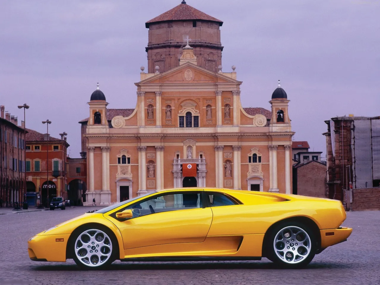 Lamborghini Diablo 6.0 (2001) – boční profil