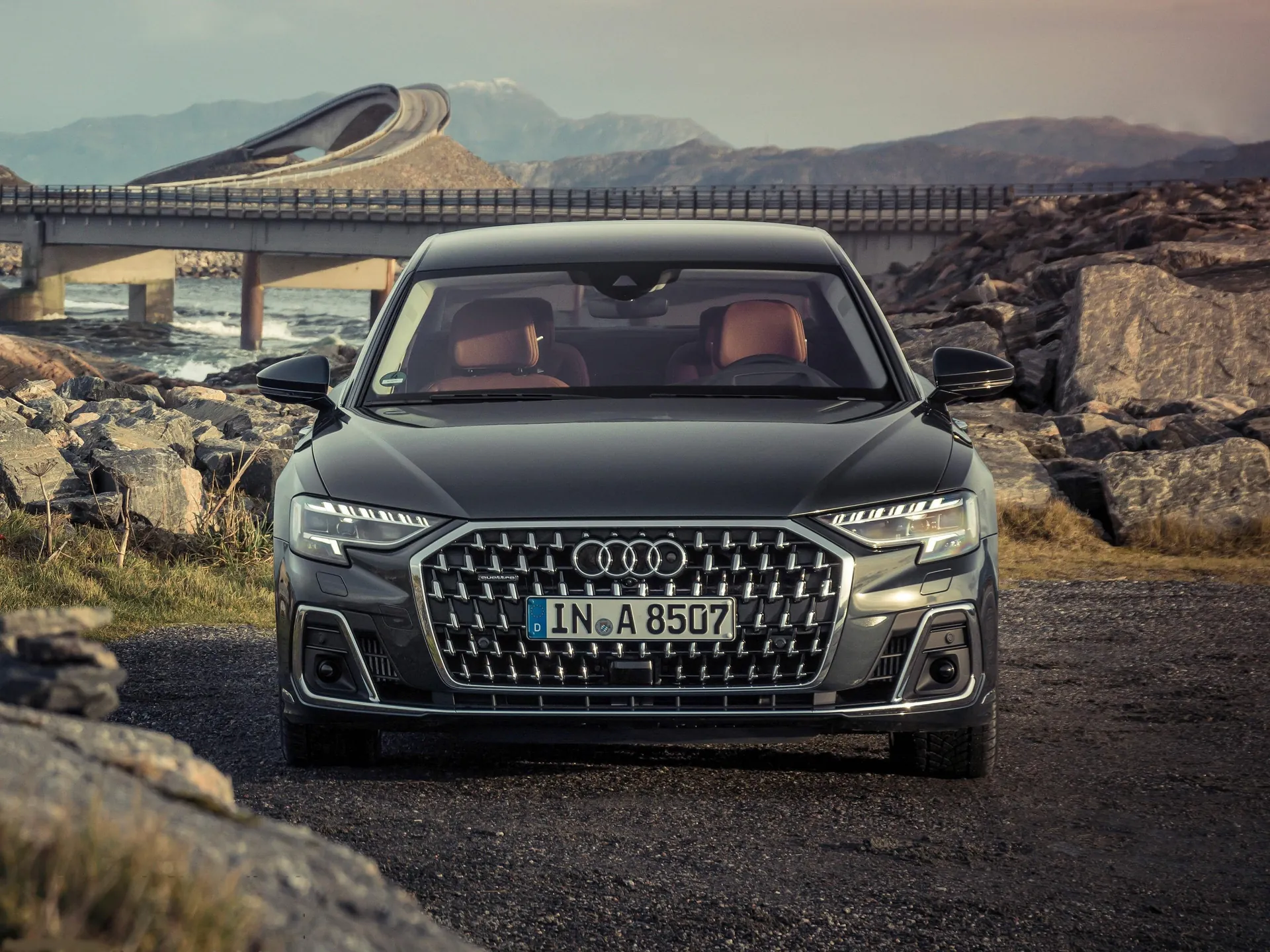 Audi A8 L (2022) – zepředu