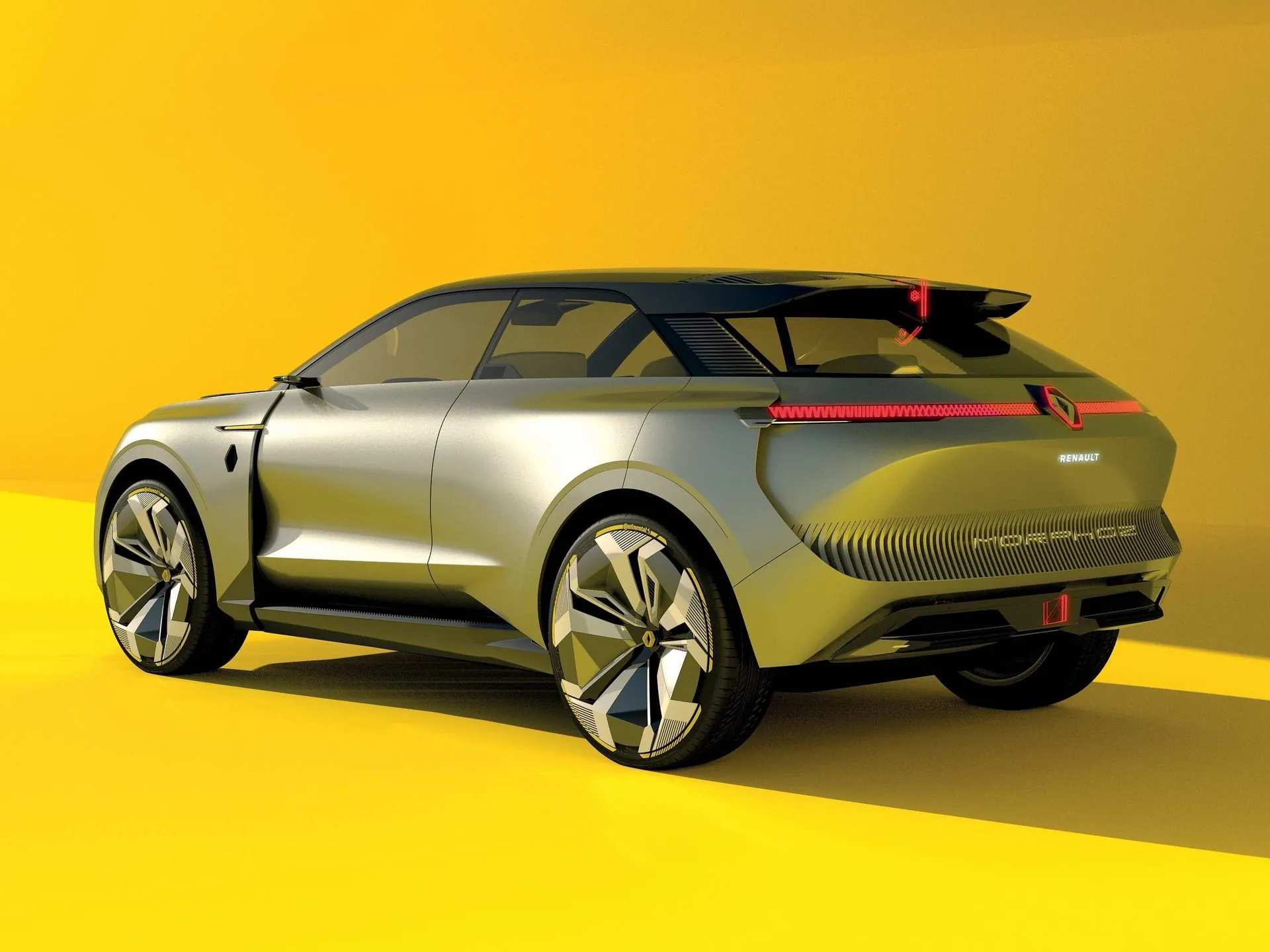 Renault Morphoz Concept (2020) – zadní tříčtvrteční pohled