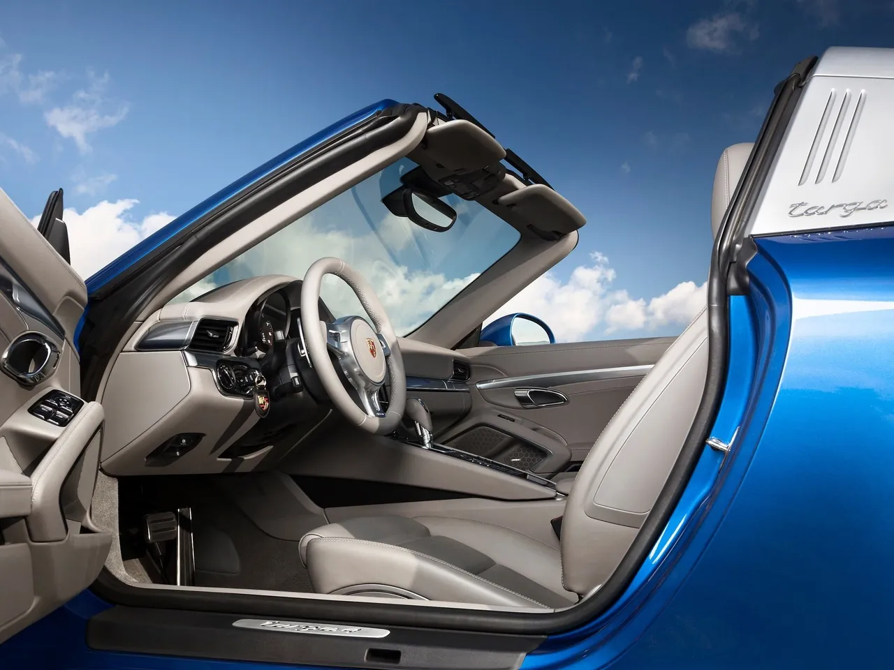 Porsche 911 Targa (2015) – interiér