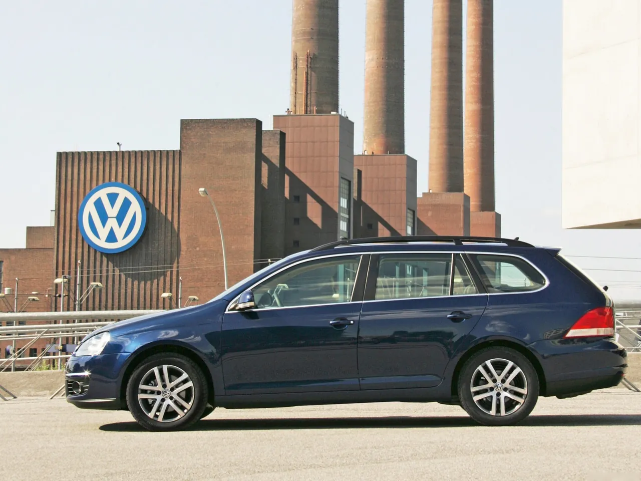Volkswagen Golf Variant (2008) – boční profil