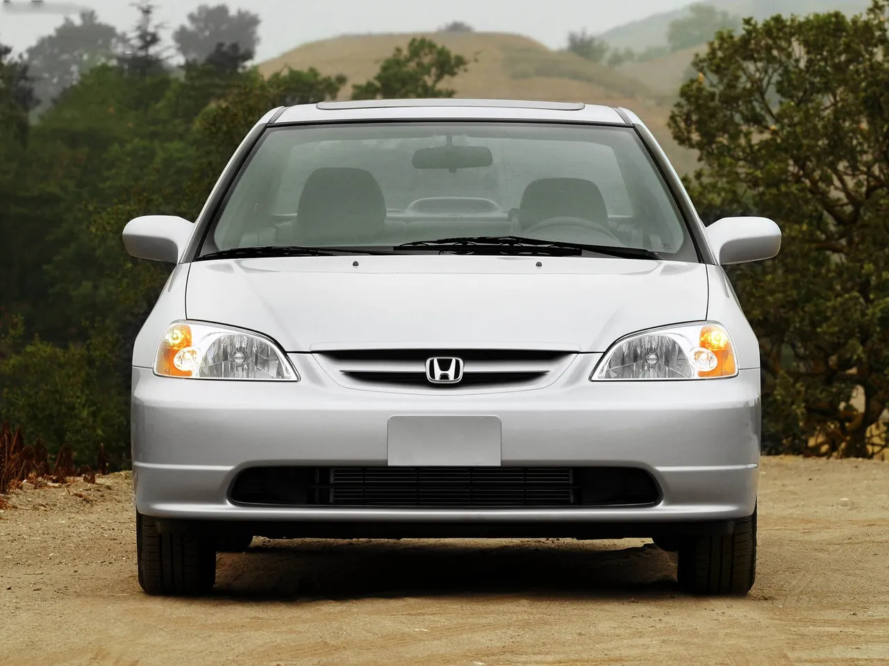 Honda Civic Coupe (2003) – zepředu