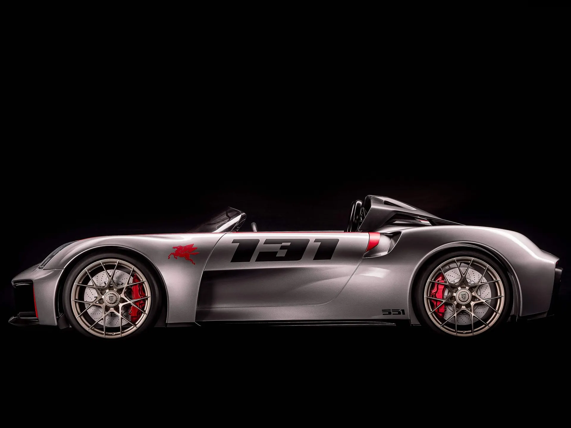 Porsche Vision Spyder Concept (2019) – boční profil