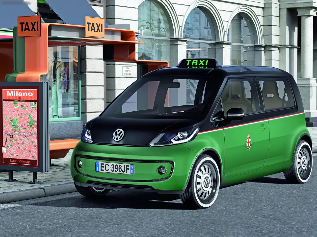 Volkswagen Milano Taxi Concept (2010)