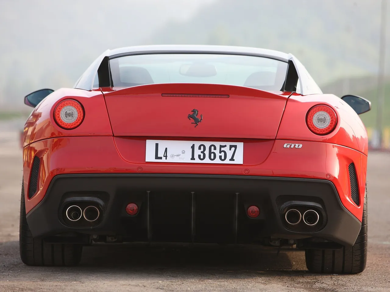Ferrari 599 GTO (2011) – zezadu