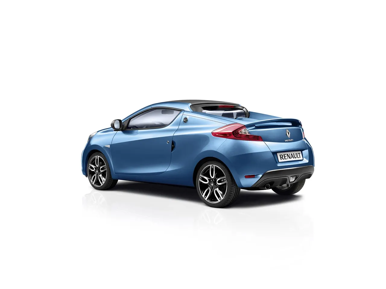 Renault Wind (2011) – zadní tříčtvrteční pohled