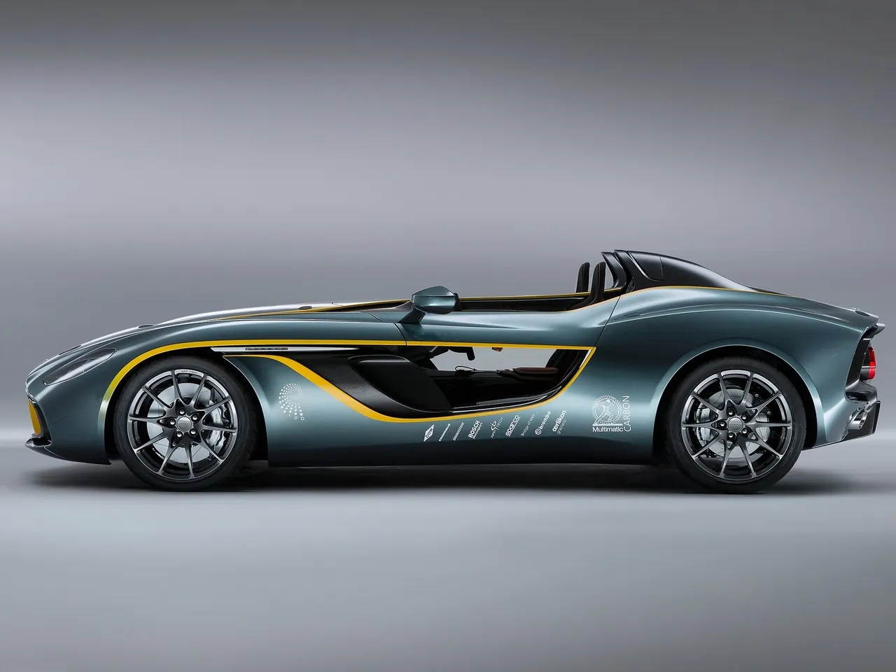 Aston Martin CC100 Speedster Concept (2013) – boční profil