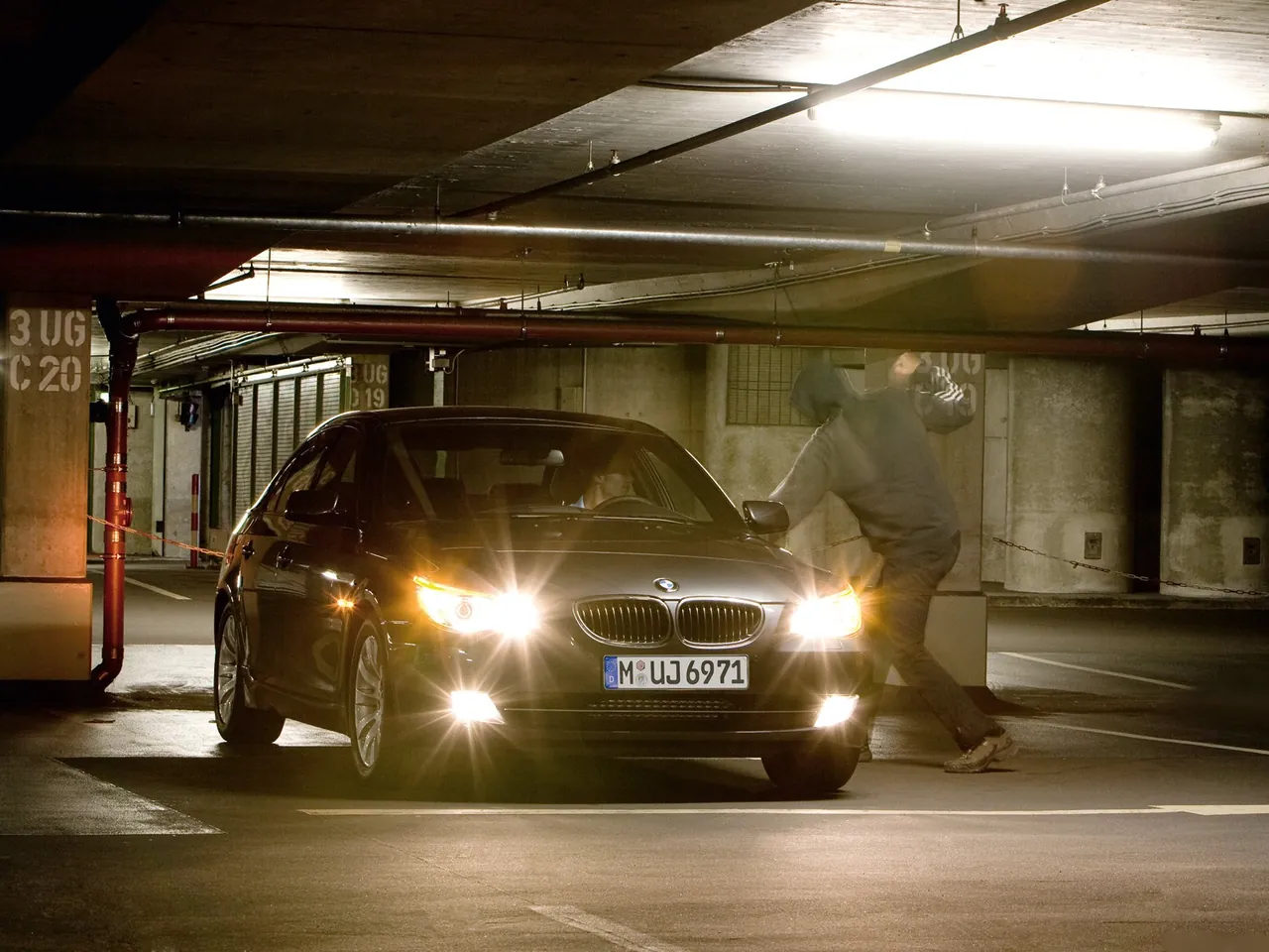 BMW 5-Series Security (2008)