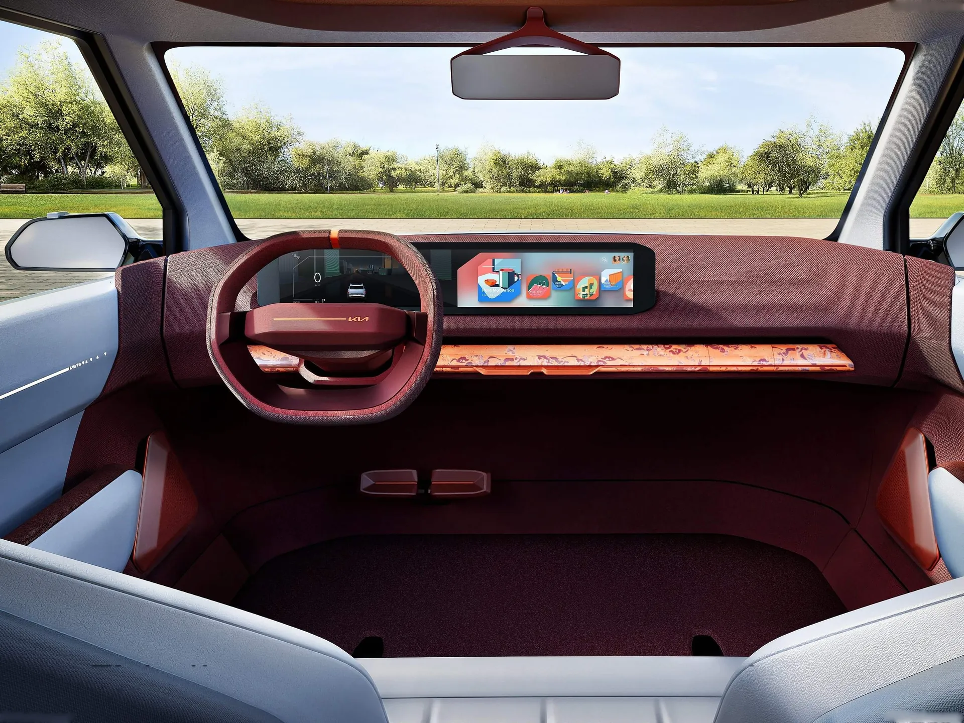 Kia EV2 Concept (2025) – interiér