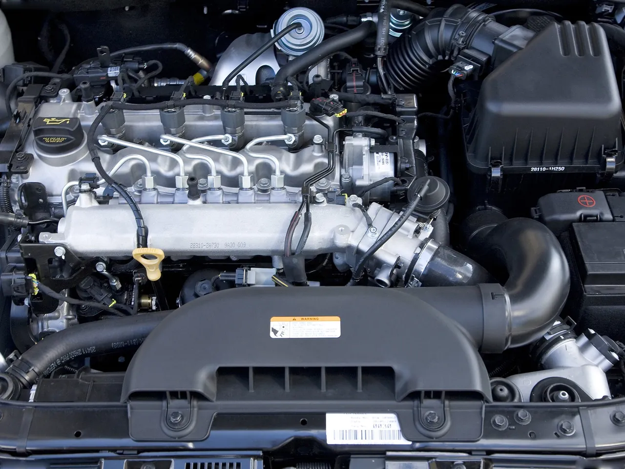 Kia Ceed SW (2010) – motorový prostor