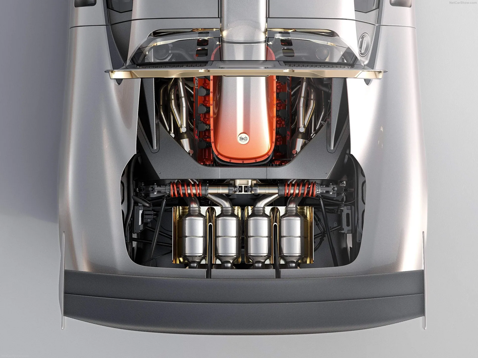 Gordon Murray S1 LM (2027) – motorový prostor