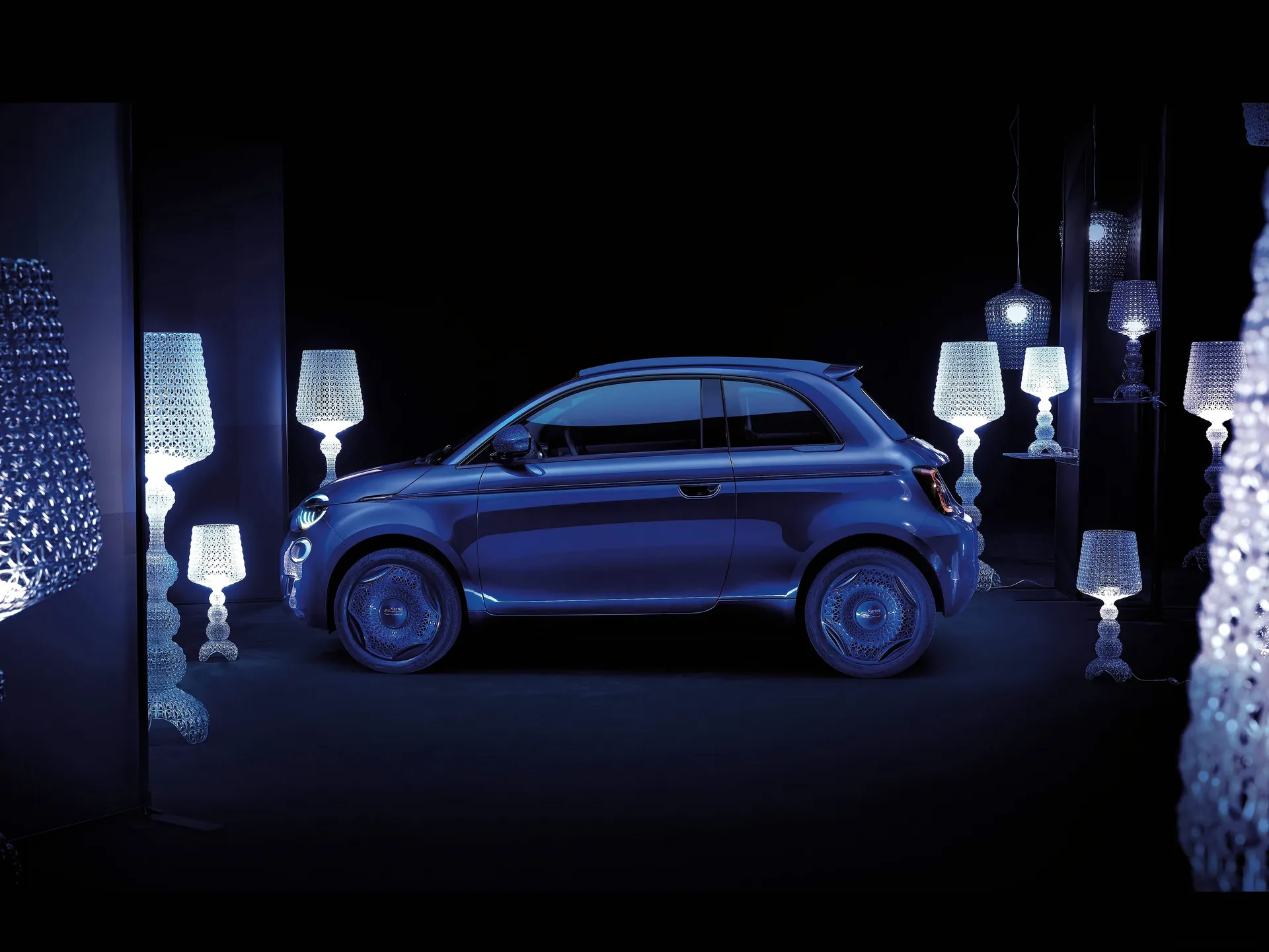 Fiat 500 Kartell Concept (2020) – boční profil
