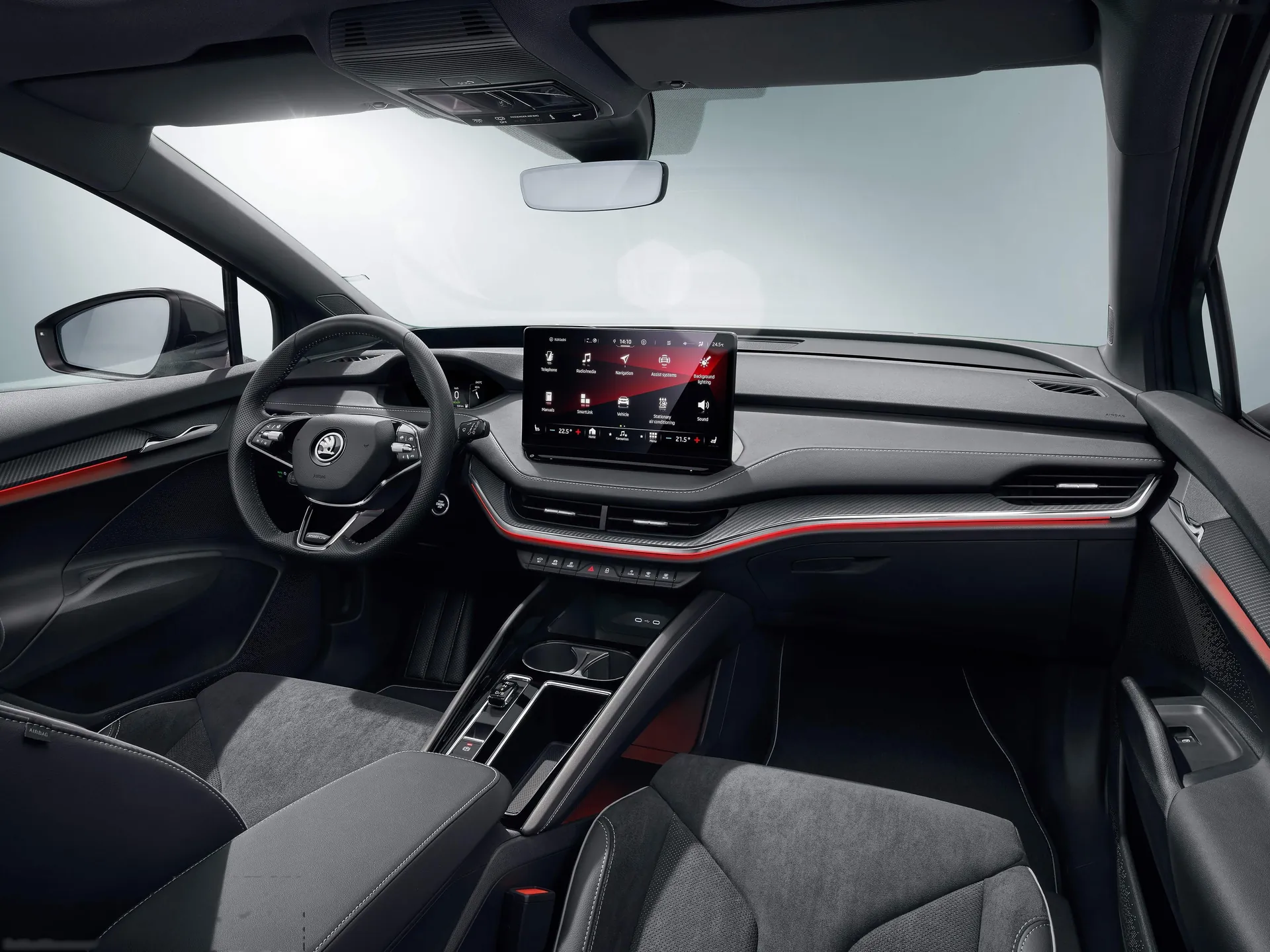 Skoda Enyaq Sportline iV (2021) – interiér