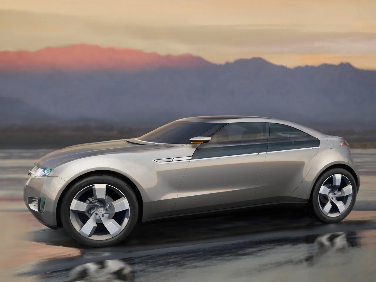 Chevrolet Volt Concept (2007) – boční profil
