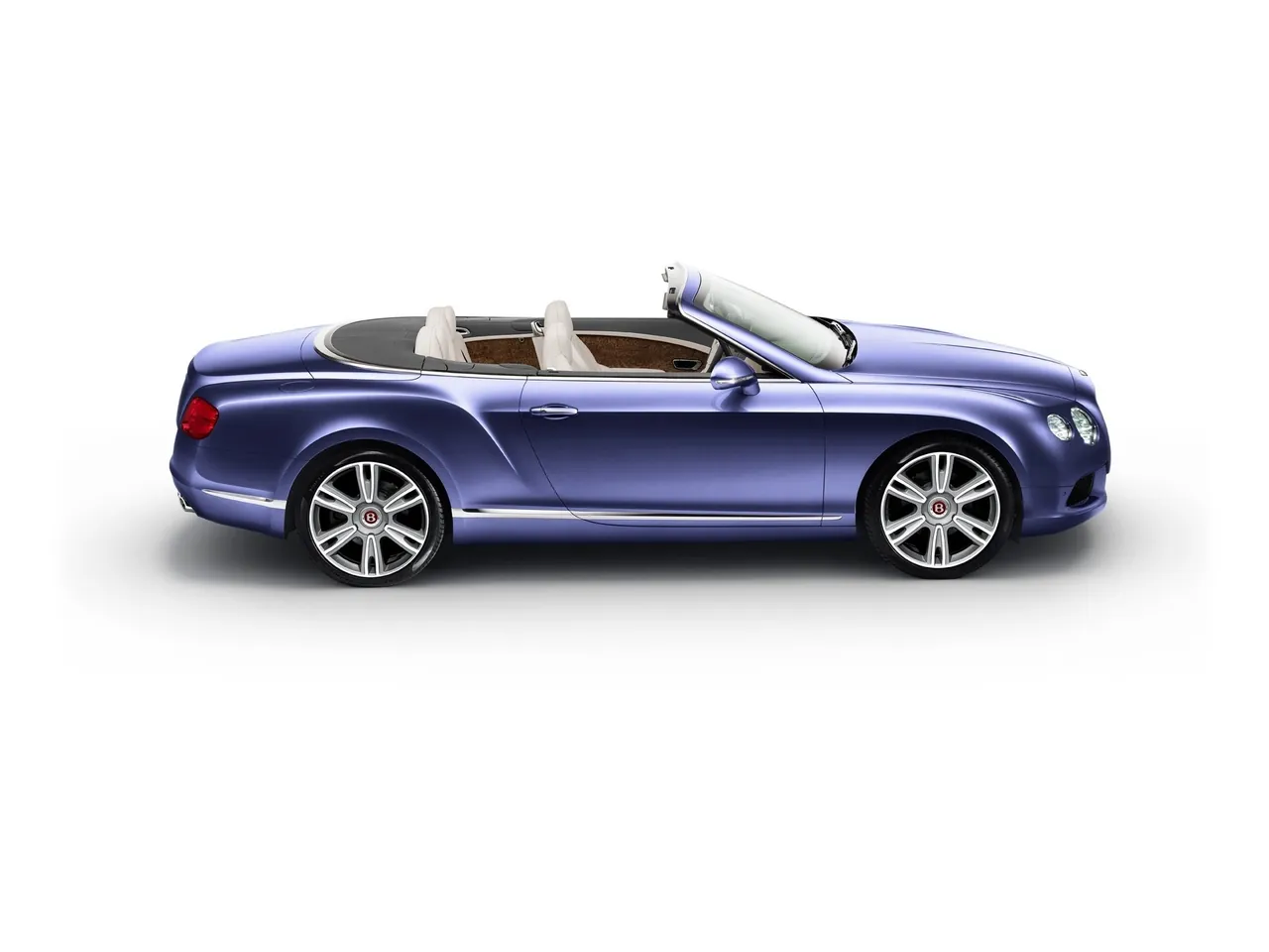 Bentley Continental GTC V8 (2013) – boční profil
