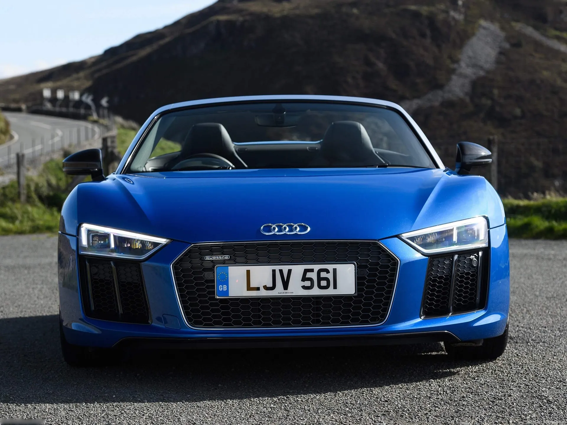 Audi R8 Spyder V10 (2017) – zepředu