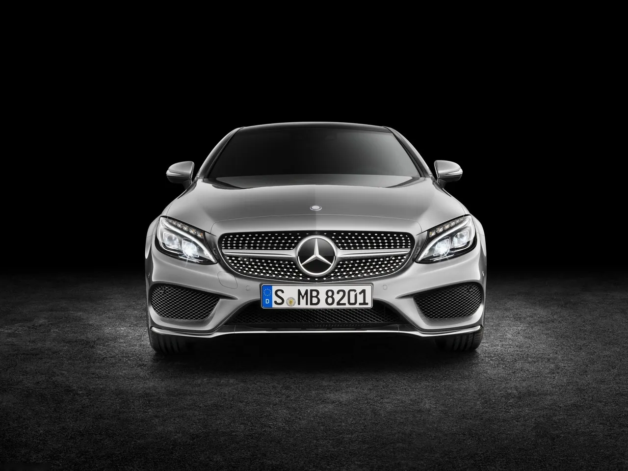 Mercedes-Benz C-Class Coupe (2017) – zepředu