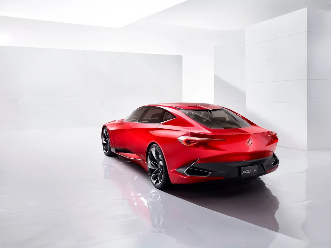 Acura Precision Concept (2016) – zadní tříčtvrteční pohled